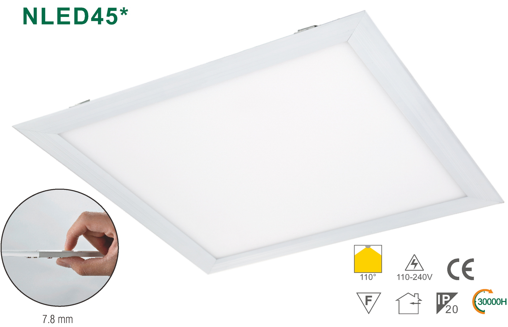 Світлодіодна панель NLED454 40W 4000K 1200x300